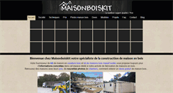 Desktop Screenshot of maisonboiskit.com