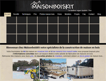 Tablet Screenshot of maisonboiskit.com